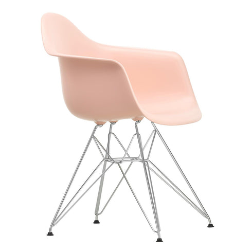 Cadeira de Braços em Plástico Eames DAR / Base Cromada